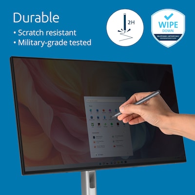 Kensington High Clarity Anti-Reflective Blue Light Filter & Privacy Screen Filter for 27" Monitors (16:9) (HC270A169A)