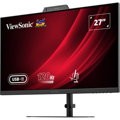 ViewSonic VG2741V 27" FHD IPS 120 Hz Monitor, Built-In Speaker, Height Adjustable, Black (VG2741V)
