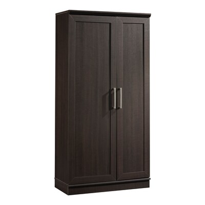Sauder HomePlus 71H Storage Cabinet with 12 Shelves, Dakota Oak (411572)