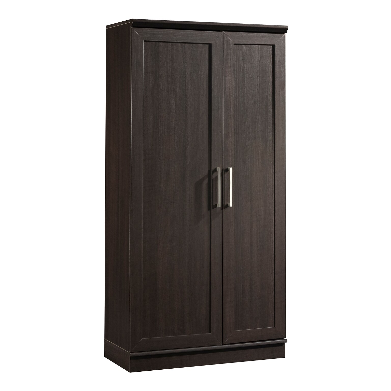 Sauder HomePlus 71H Storage Cabinet with 12 Shelves, Dakota Oak (411572)