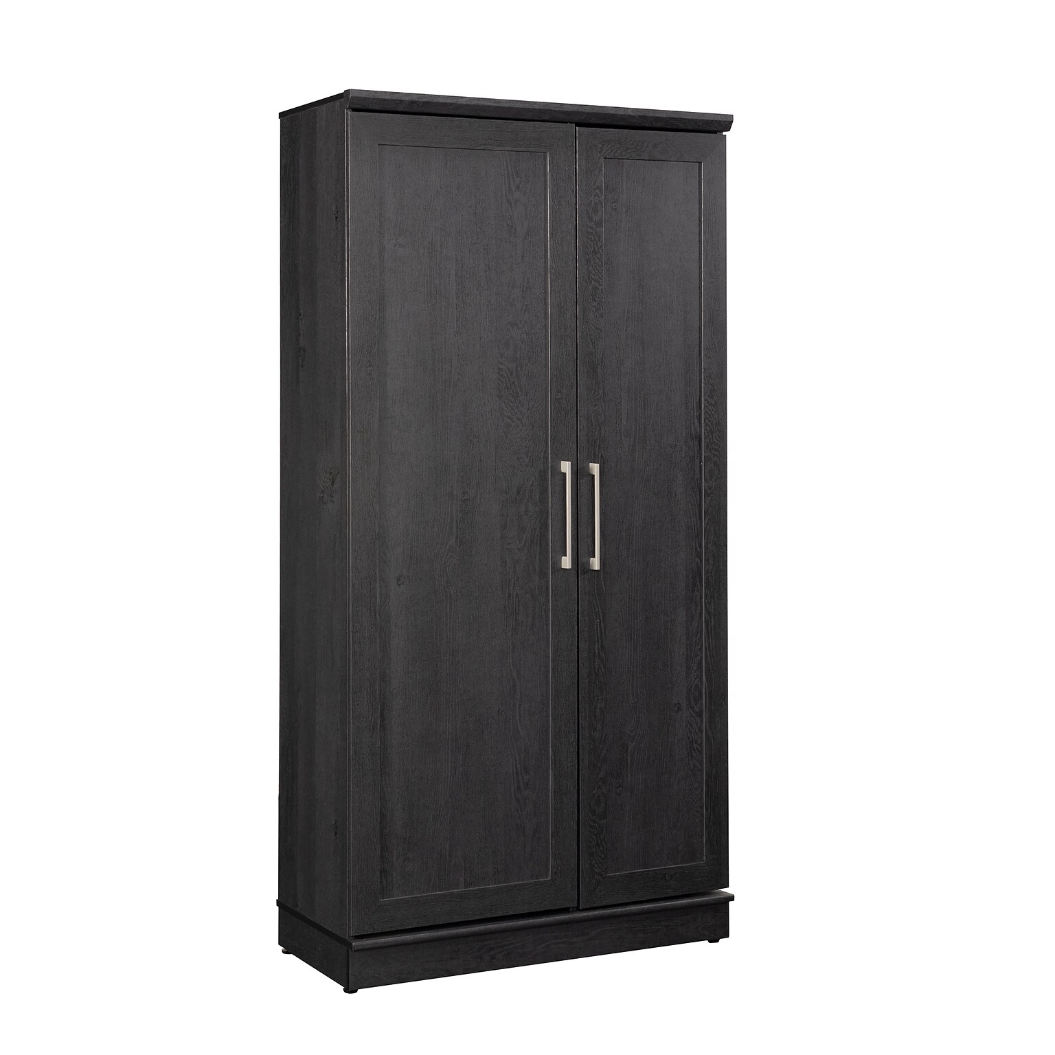 Sauder HomePlus 71H Storage Cabinet with 12 Shelves, Raven Oak (446898)
