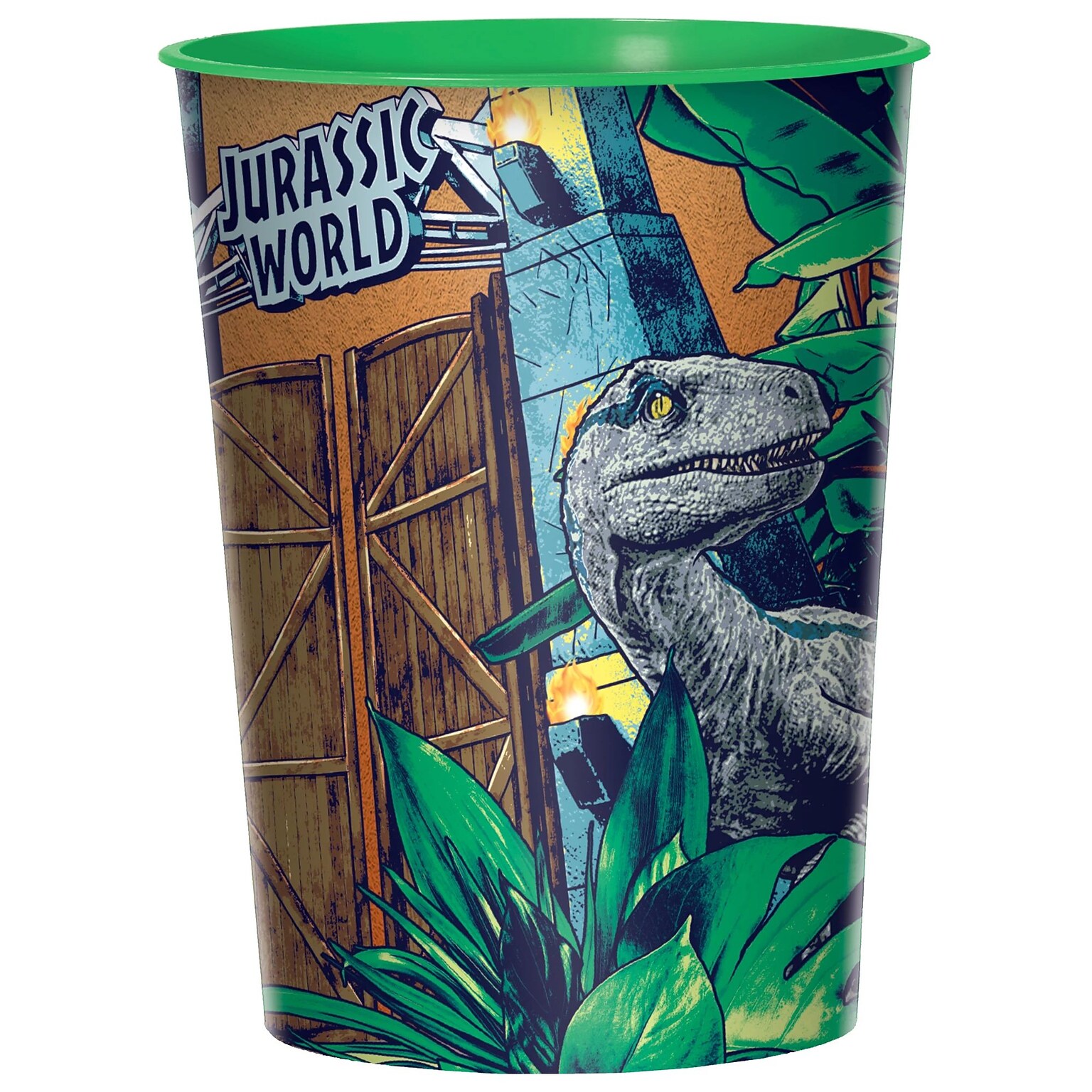 Party City Jurassic World Plastic Favor Cup, 16 oz. (AM422866)