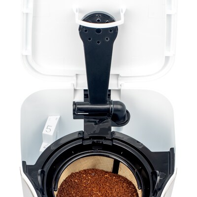 Capresso 5-Cups Automatic Drip Coffee Maker, White (426.02)