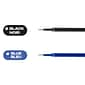 uniball 207 Retractable Gel Pen Refills, Medium Point, 0.7mm, Black Ink, 2/Pack (70207PP)