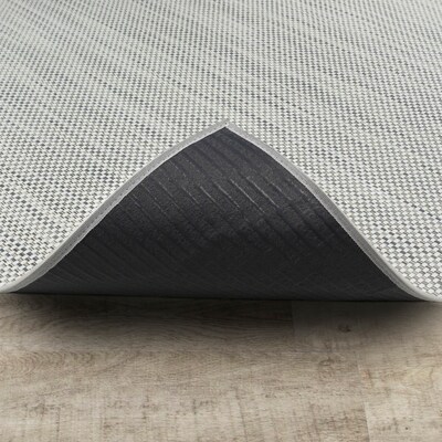 Joy Carpets Water Mill Vinyl 4'3" x 6' Machine Woven Rug, Infusion (2170X-01)