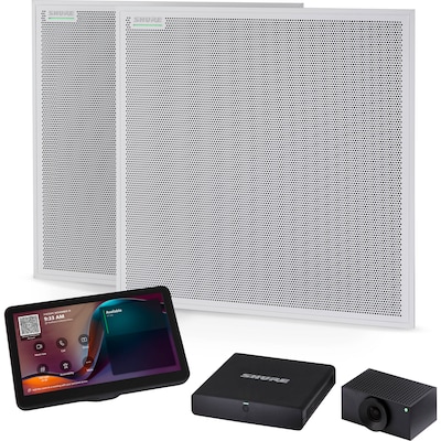 SHURE IntelliMix Room Kit 70 HD 1920x1080 Video Conferencing System, Desktop, Black (IMXRK70)