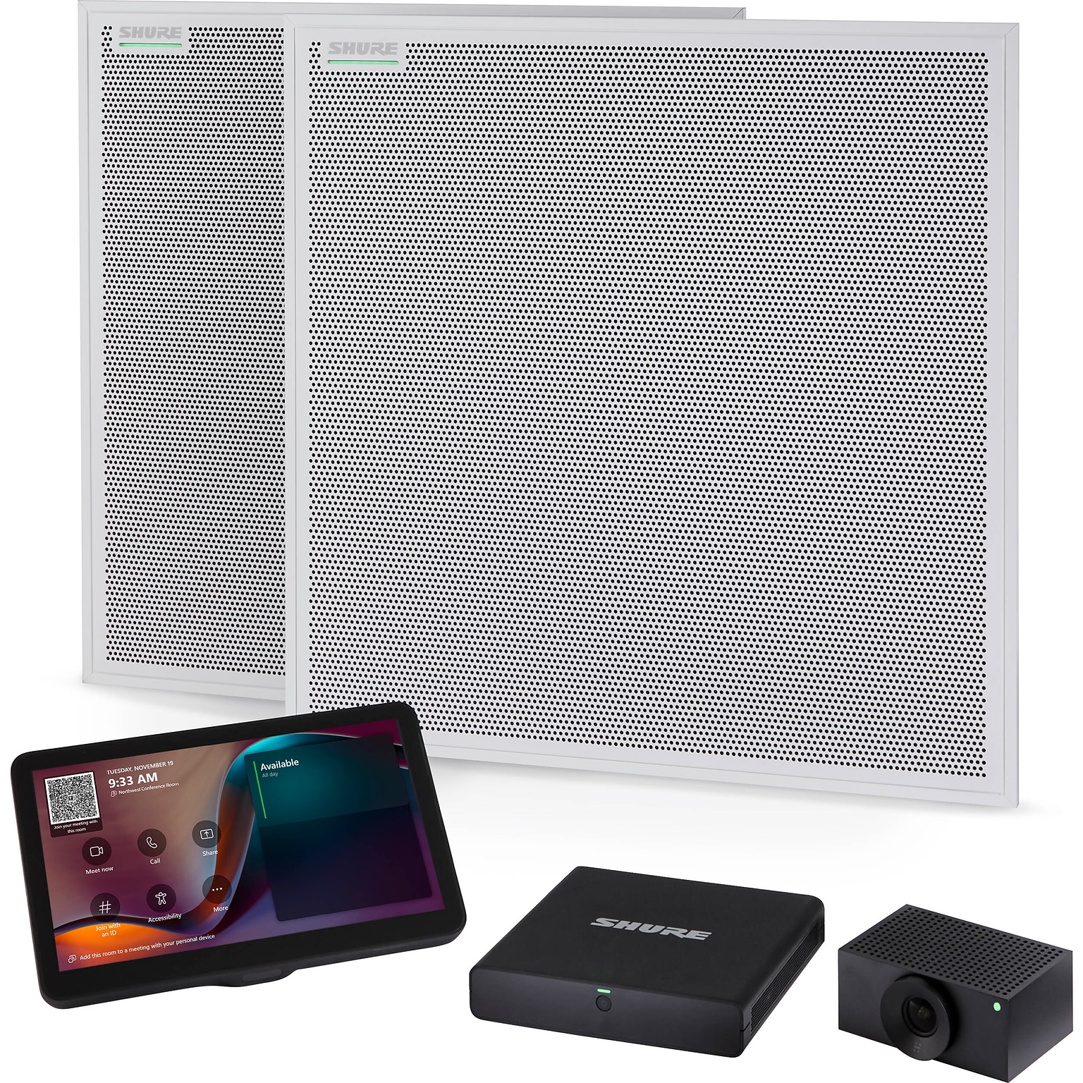 SHURE IntelliMix Room Kit 70 HD 1920x1080 Video Conferencing System, Desktop, Black (IMXRK70)
