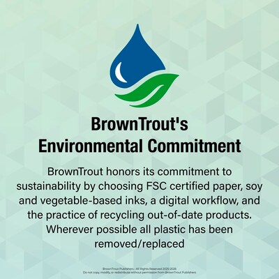 2026 BrownTrout Evergreen State Washington Places 12" x 12" Monthly Wall Calendar (9798330703234)