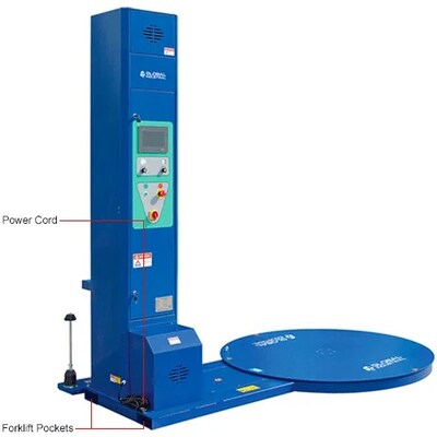 Global Industrial Semi-Automatic Stretch Wrap Machine For 20"W Rolls (412409)