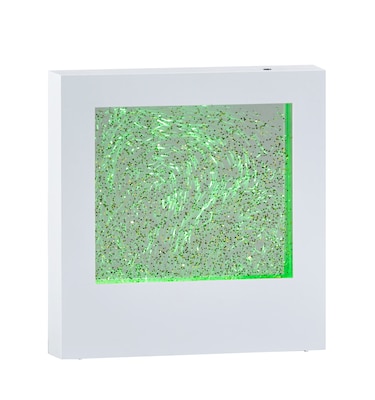 Simplee Adesso 9H LED Glitter Motion Light Box, White (SL3984-02)