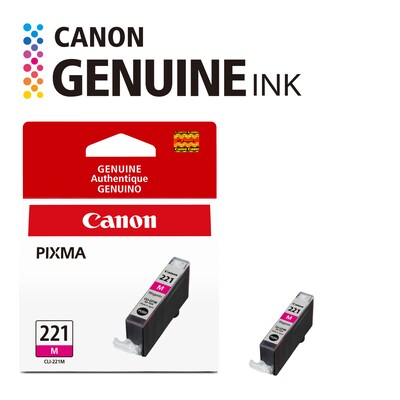 Canon 221 Magenta Standard Yield Ink Cartridge   (2948B001)