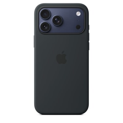 Apple Silicone MagSafe Phone Case for iPhone 17 Pro Max, Black (MGFR4ZM/A)