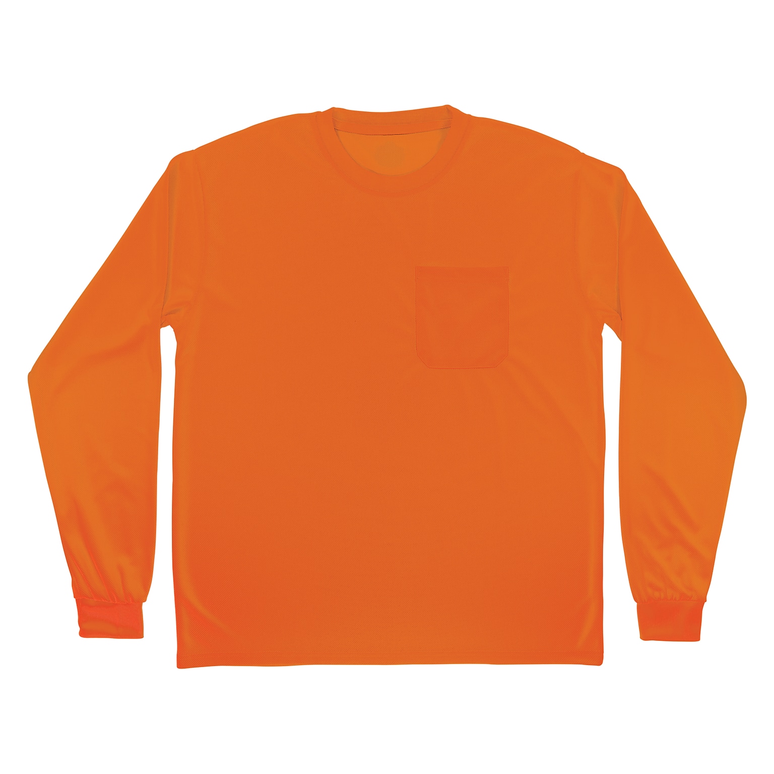 Ergodyne GloWear 8093 High Visibility Long Sleeve T-Shirt, Orange, X-Large (21825)