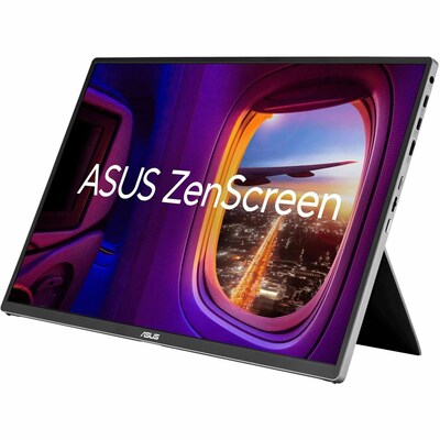 ASUS ZenScreen OLED 16 WUXGA 60Hz Portable Monitor, HDR10, Black (MQ16FC)