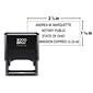 Custom 2000 Plus® PrintPro™ 60 Self-Inking Stamp, 1-7/16" x 2-7/8"