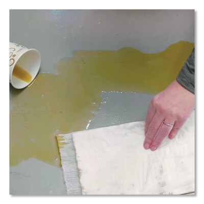 Quick Dam Water Sorbent Pads, 7", Up to 0.38 Gallons, 10/Pack (WUM-10)