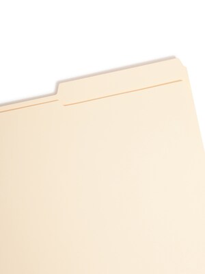 Smead Card Stock Classification Folders, Reinforced 2/5-Cut Tab, Legal Size, Manila, 50/Box (19587)