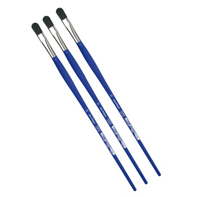 da Vinci FORTE-Acrylics Oil and Acrylic Synthetic Student Brushes, 3 /Pack (DVXVA865012-3)