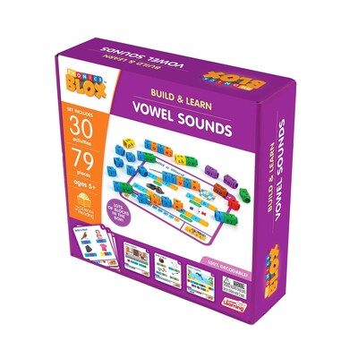 Junior Learning Vowel Sounds Rainbow Phonics, Phase 5, 109/Set (JRL737)