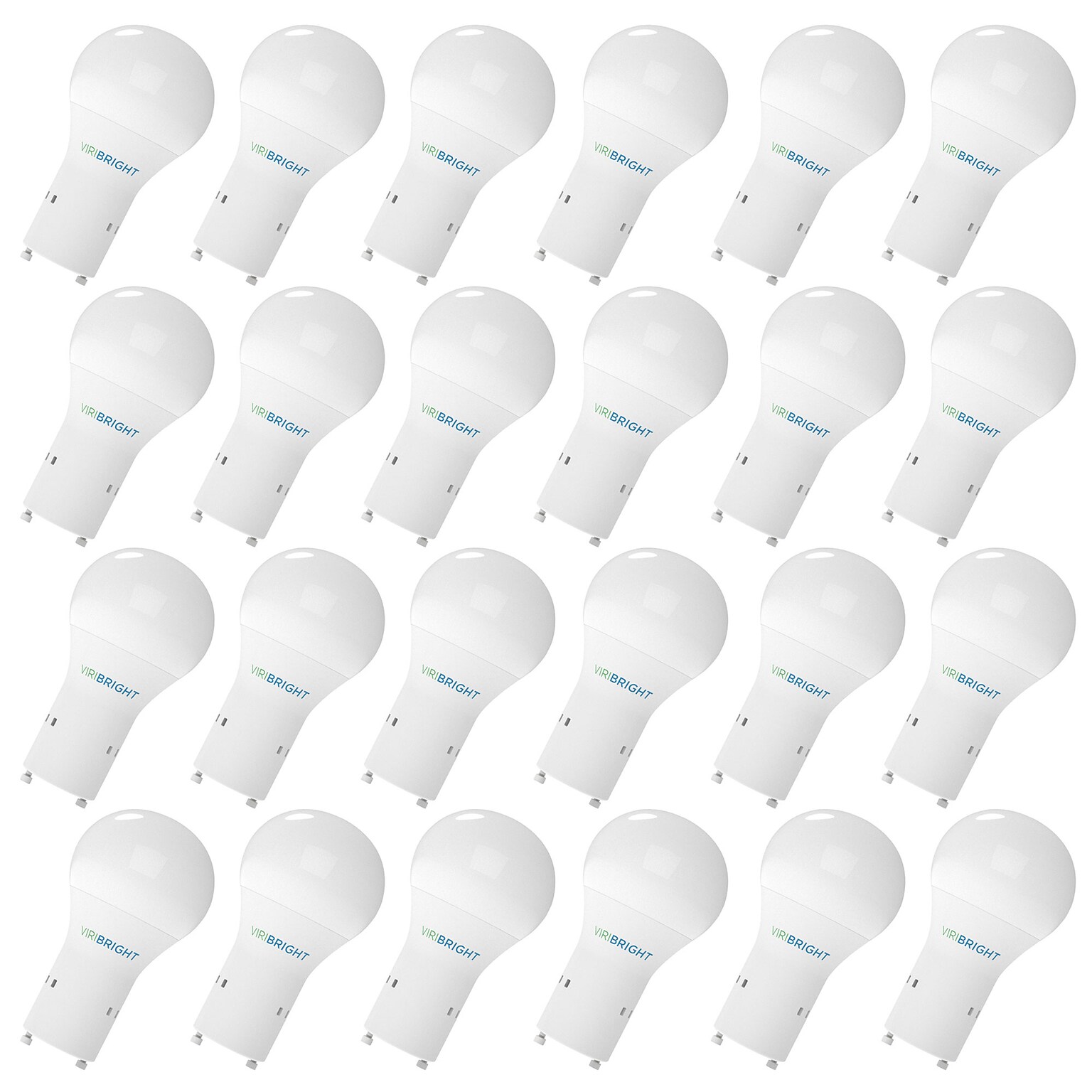 Viribright Viripro 8 Watts Cool White LED Household Bulb, 50/Box (640336-50P)