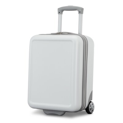 American Tourister Fathead 2-Piece Hardside Spinner Luggage Set, White (155427-1908)