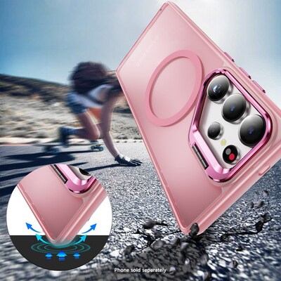 SaharaCase Venture Phone Case for Galaxy S25 Ultra, Shock Absorbing, Desert Rose (CP00760)
