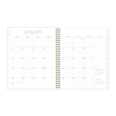 2027 Blue Sky Blue Sky Life Note-It Leah 8.5" x 11" Calendar Year Weekly & Monthly Planner, Plastic Cover (139479-27)