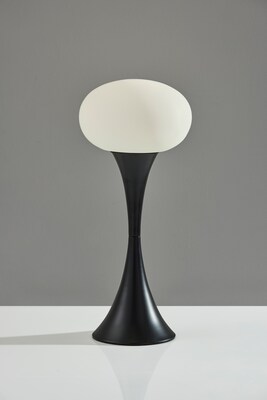 Adesso Otis Incandescent Table Lamp, Black (2603-01)