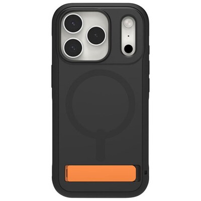 ZAGG Sedona Snap MagSafe Phone Case for iPhone 17 Pro, Shock Absorbing, Flood Black (702319130)