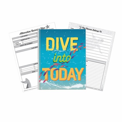 Eureka Seas the Day Lesson Plan & Record Books, 2/Bundle (EU-866456-2)