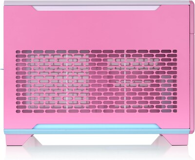 Thermaltake TR100 Mini ITX Mini-Tower Computer Case, Bubble Pink (CA-11A-00SANN-00)