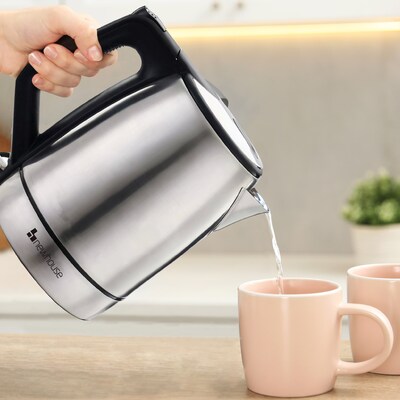 Newhouse Stainless Steel Kettle, 1.8L Capacity, Silver (NHEK-001)