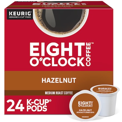 Eight OClock Hazelnut Coffee Keurig® K-Cup® Pods, Medium Roast, 24/Box (6406)