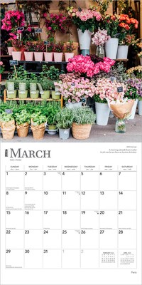 2026 BrownTrout Paris 12" x 12" Monthly Wall Calendar (9798330705085)