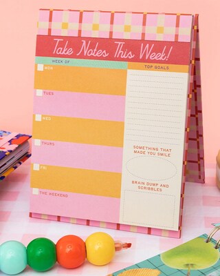 Ban.do Week to Week Desk Planner