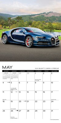 2025 Willow Creek Dream Cars 7" x 7" Yearly Wall Calendar (45831)