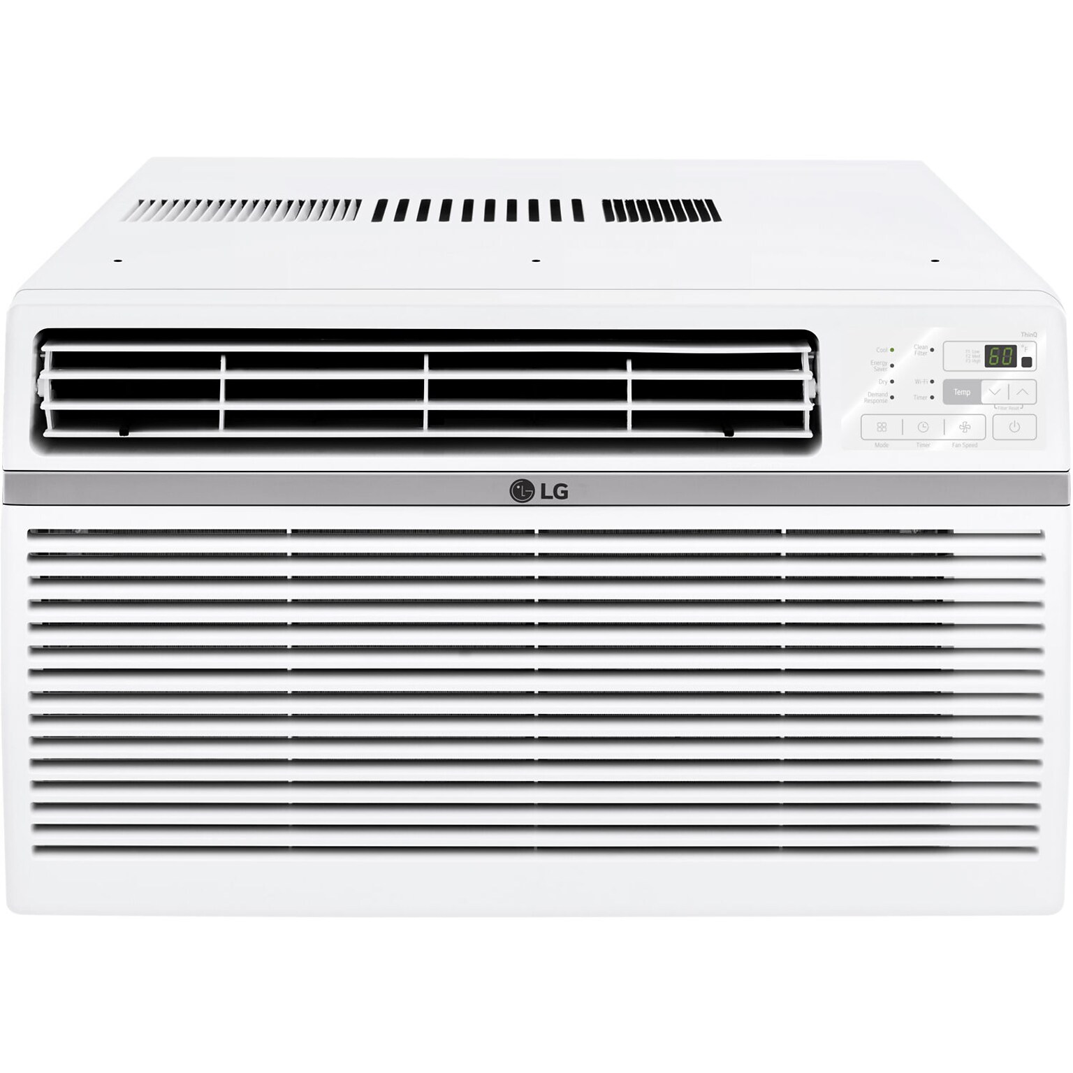 LG 115-Volt 12,000 BTU Window Air Conditioner with Remote, White (LW1224RD)