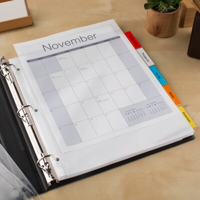 Avery Big Tab Extra Wide Insertable Paper Divider, 5 Tabs, Multicolor, 1 Set (11220)