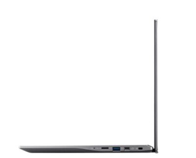 Acer Chromebook CB515-1W-393L  15.6", Intel Core i3-1115G4, 8GB Memory, 128GB SSD, Chrome OS, Steel Gray (NX.AYGAA.001)