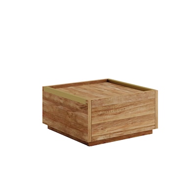 Sauder Manhattan Gate 31W x 31D Coffee Table, Sindoori Mango (427359)