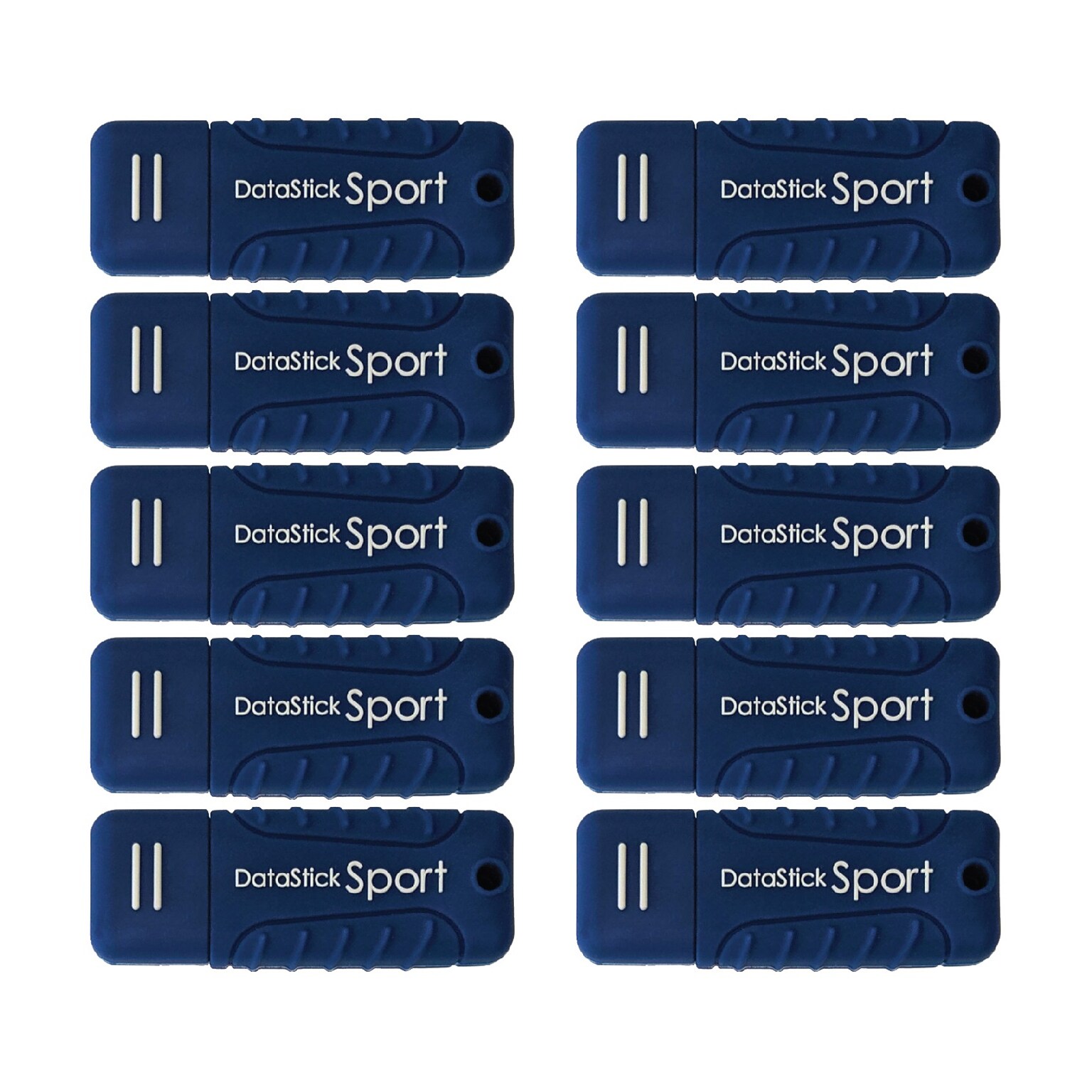 Centon DataStick Sport 64GB USB 3.0 Type A Flash Drive, Blue (S1-U3W2-64G-10B)