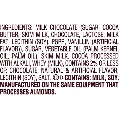 HERSHEY'S NUGGETS Pumpkin Spice Latte Flavored Milk Chocolate Pieces, 8 oz. (HEC45817)