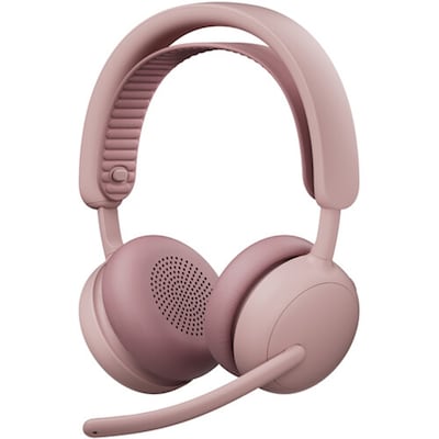 Logitech Zone Wireless 2 ES USB-C Bluetooth Stereo Phone & Computer Headset, UC Certified, Rose (981-001509)