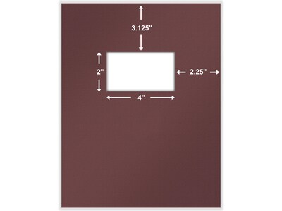 ComplyRight Single-Window Tax Presentation Folder, Burgundy, 50/Pack (PBW24)