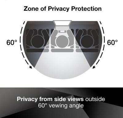 3M Privacy Filter for 14" Widescreen Laptop with COMPLY Attachment System, 16:9 Aspect Ratio (PF140W9B)