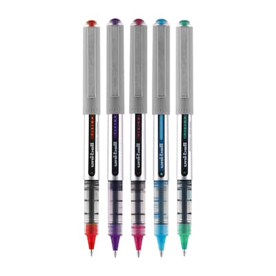 uni-ball Air Porous Point Pens, Medium Point (0.7mm), Assorted Colors, 3  Count