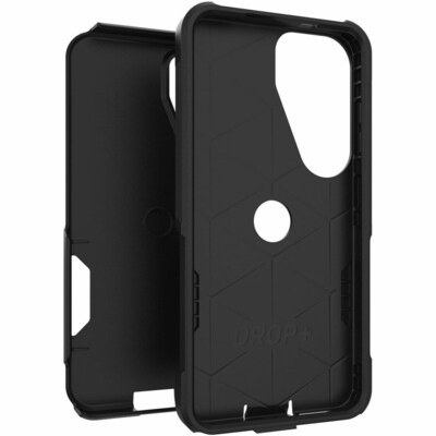 OtterBox Commuter Series Phone Case for Samsung Galaxy S25, Shock Absorbing, Black (77-97365)