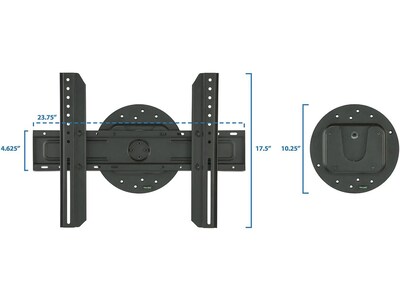 Mount-It! Full 360-Degree Rotation TV Mount, 110 lbs. Max. (MI-1246F)