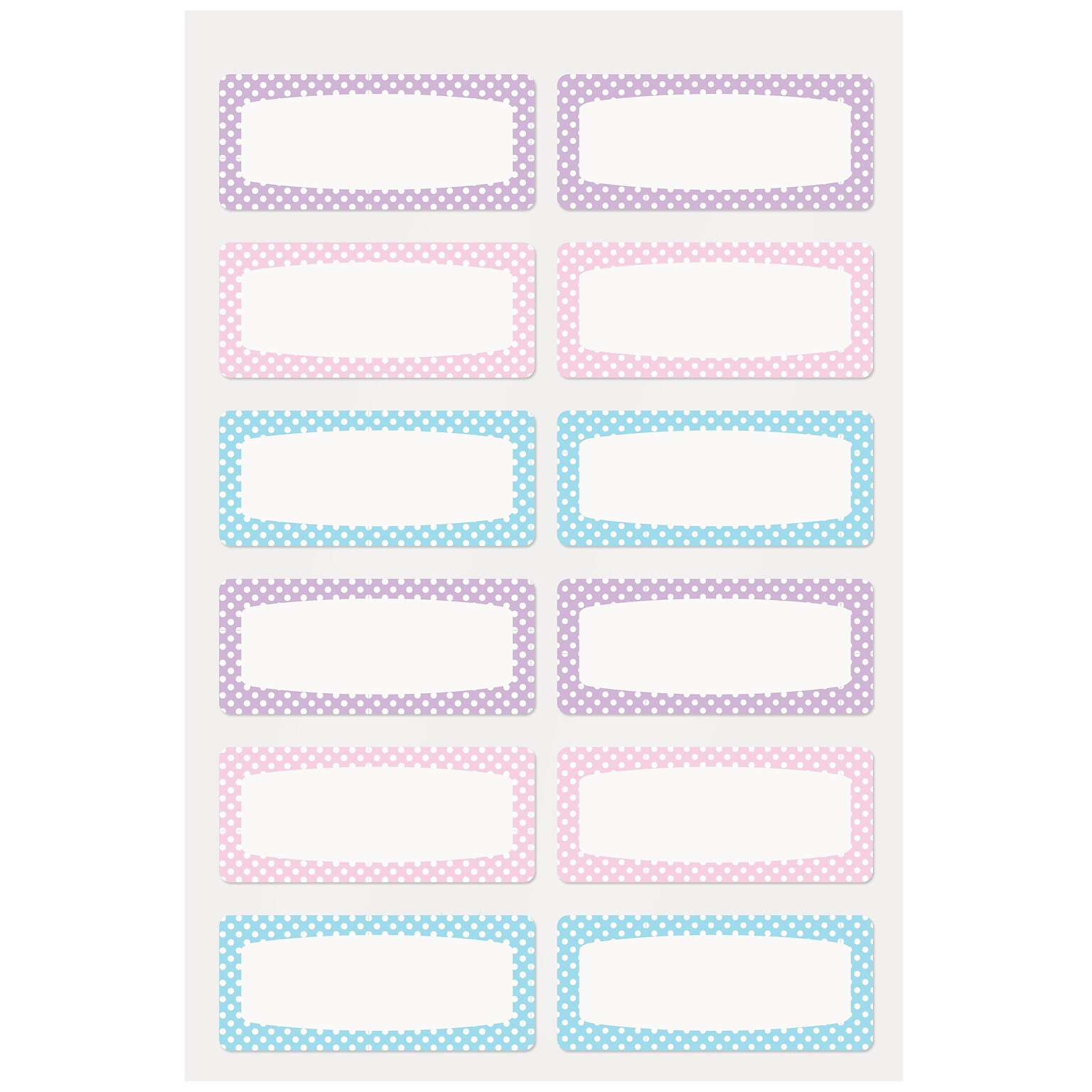Avery No-Iron Waterproof Fabric Name Labels, 3/4 x 1-3/4, Assorted Colors, 24 Labels/Pack (40775)