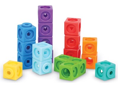 Learning Resources MathLink Cubes Brain Puzzle Challenge (LER9336)